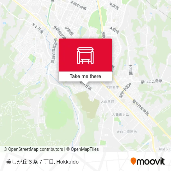 美しが丘３条７丁目 map