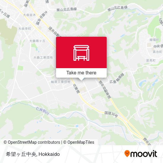 希望ヶ丘中央 map