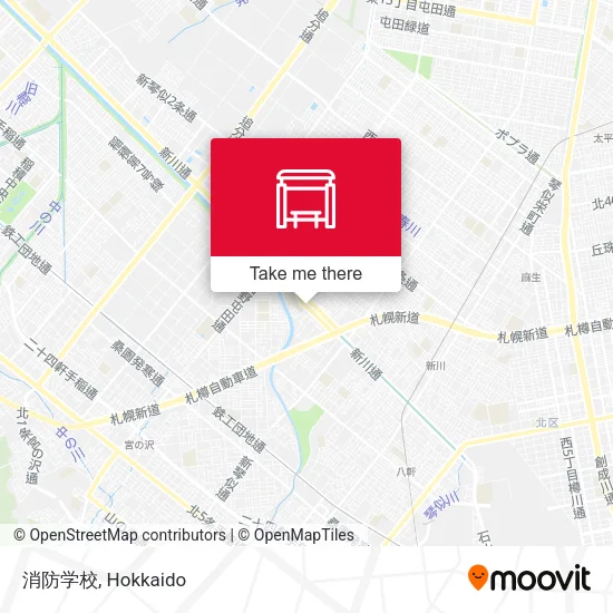 消防学校 map