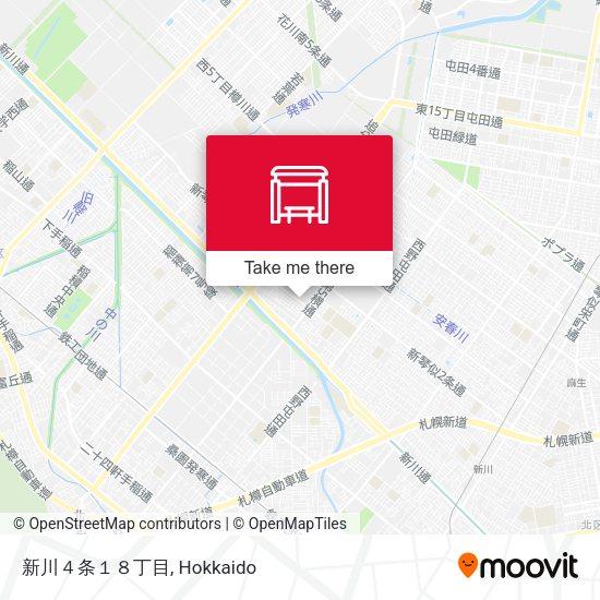 新川４条１８丁目 map