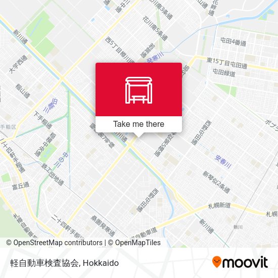 軽自動車検査協会 map