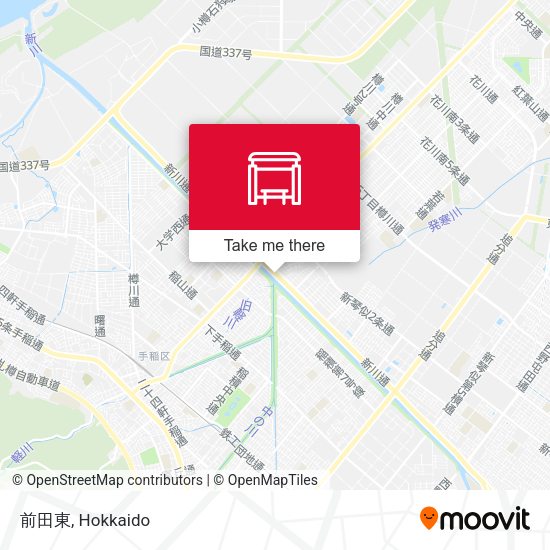 前田東 map