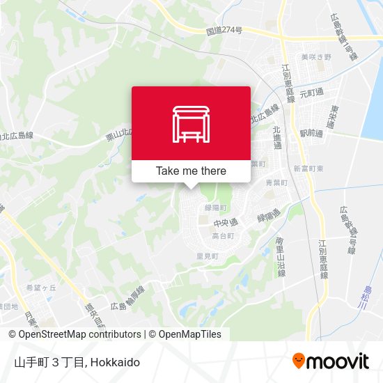 山手町３丁目 map