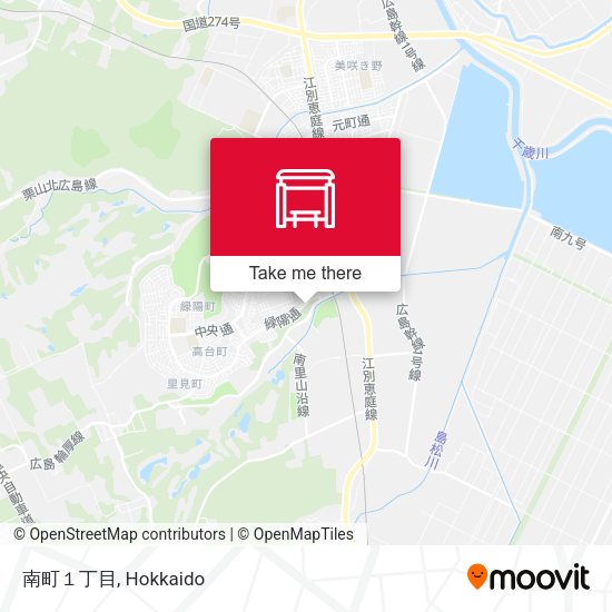 南町１丁目 map