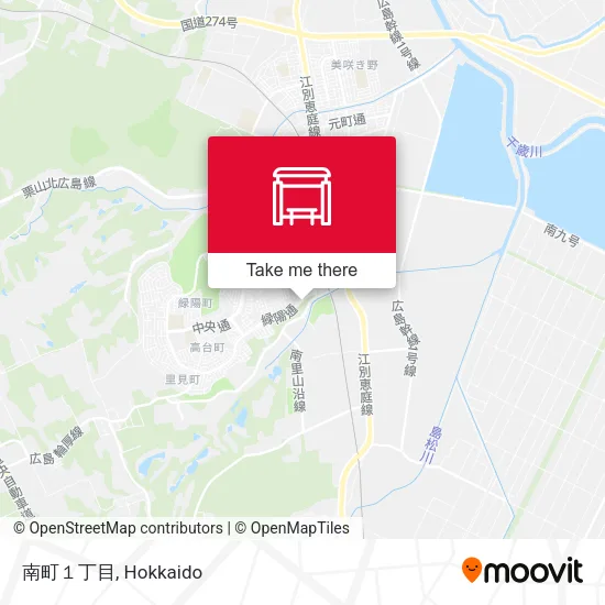 南町１丁目 map