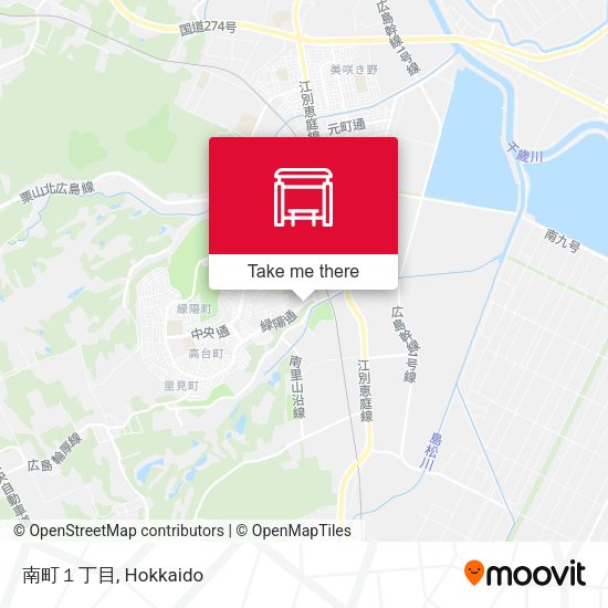 南町１丁目 map