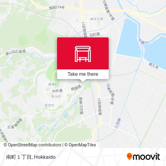 南町１丁目 map