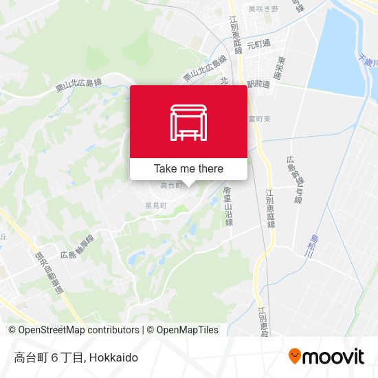 高台町６丁目 map