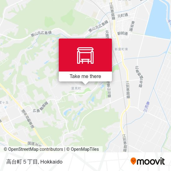 高台町５丁目 map