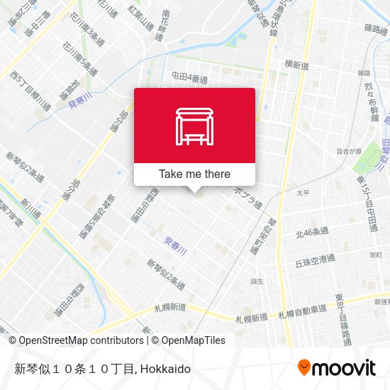 新琴似１０条１０丁目 map