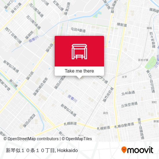 新琴似１０条１０丁目 map