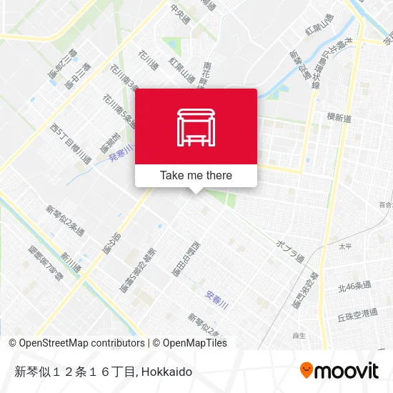 新琴似１２条１６丁目 map