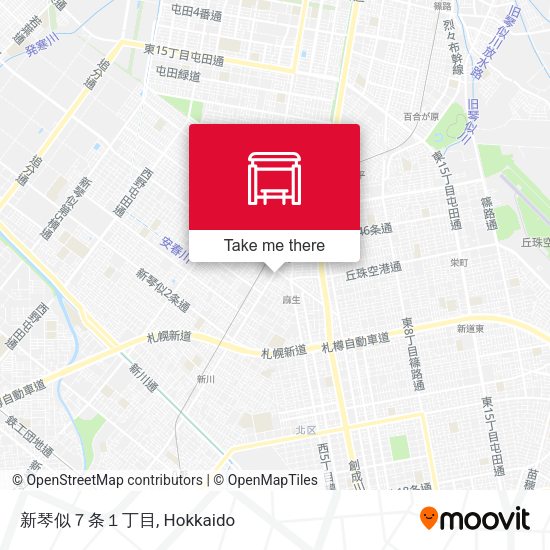新琴似７条１丁目 map