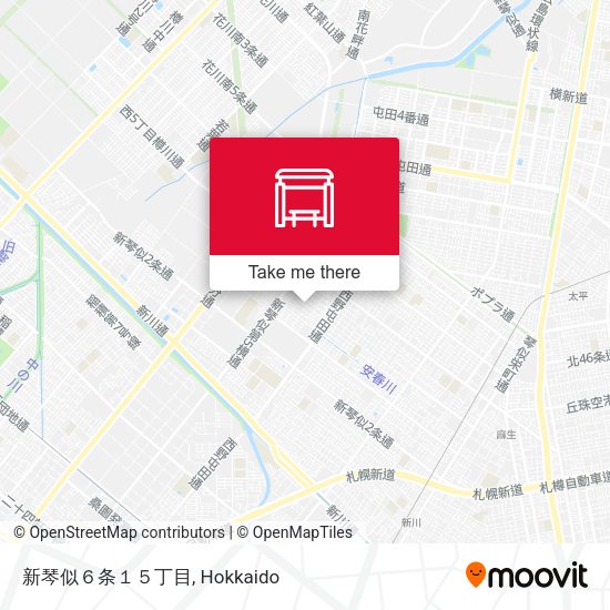 新琴似６条１５丁目 map