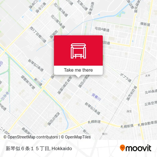 新琴似６条１５丁目 map