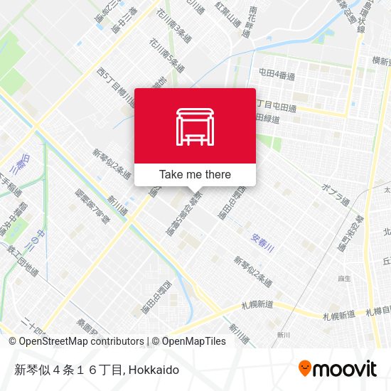 新琴似４条１６丁目 map