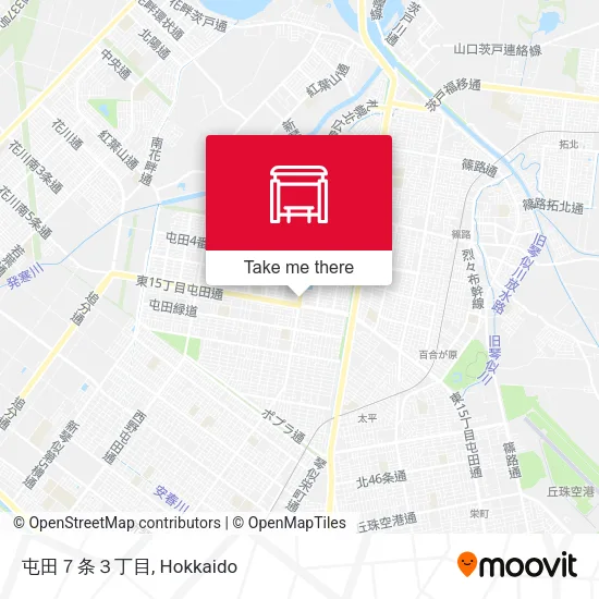 屯田７条３丁目 map