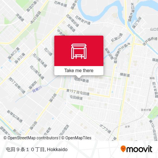 屯田９条１０丁目 map