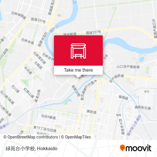 緑苑台小学校 map