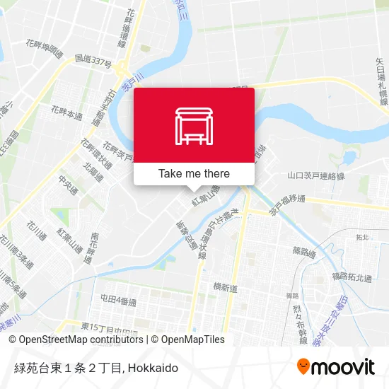 緑苑台東１条２丁目 map