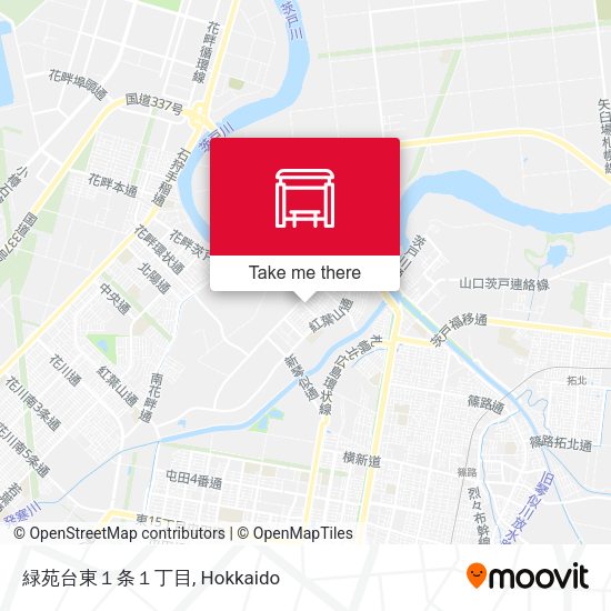 緑苑台東１条１丁目 map