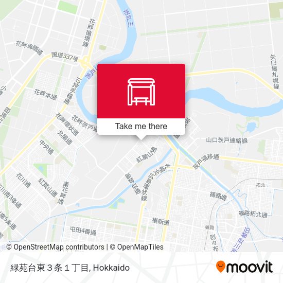 緑苑台東３条１丁目 map