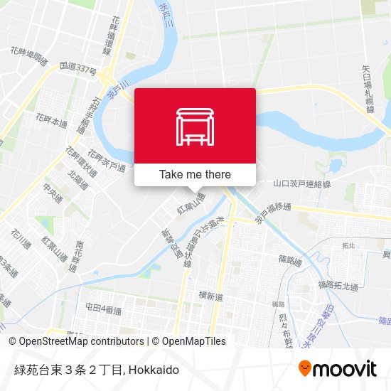 緑苑台東３条２丁目 map