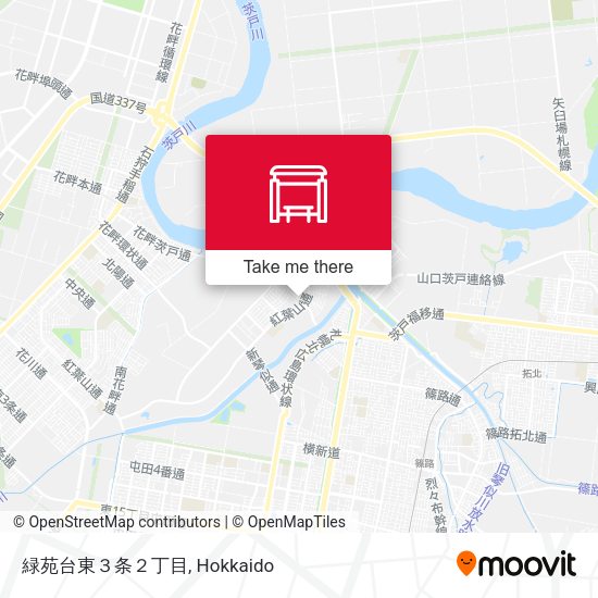 緑苑台東３条２丁目 map