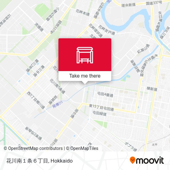 花川南１条６丁目 map