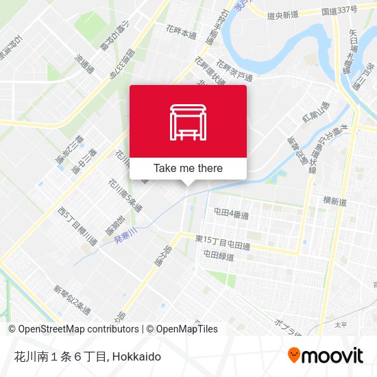 花川南１条６丁目 map