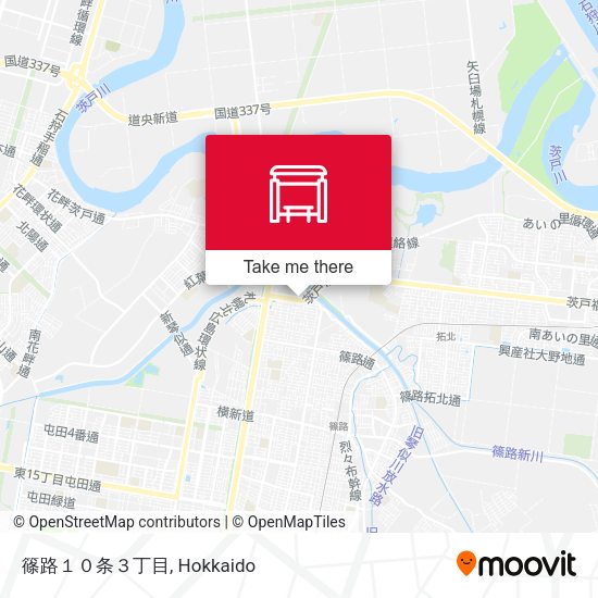 篠路１０条３丁目 map