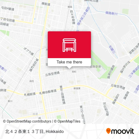 北４２条東１３丁目 map