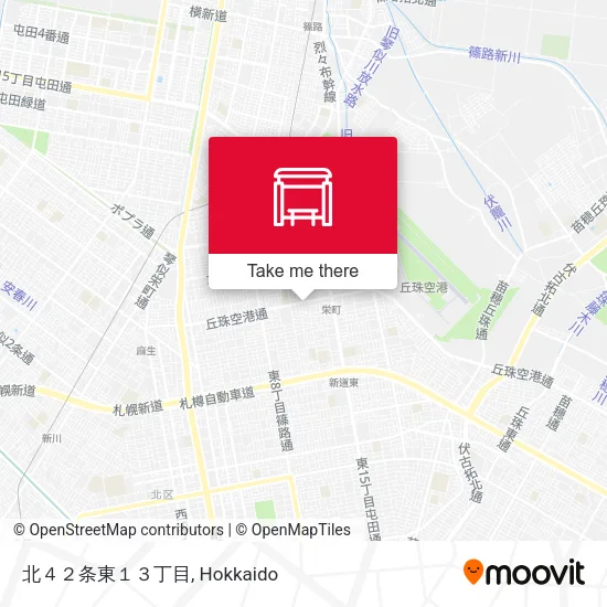 北４２条東１３丁目 map