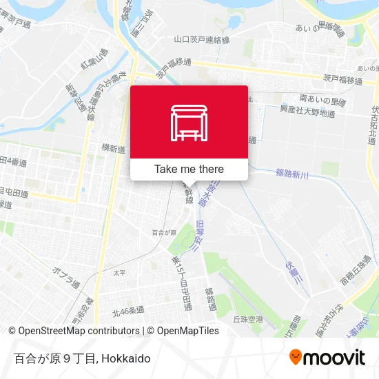 百合が原９丁目 map