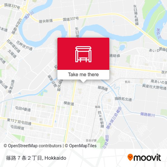 篠路７条２丁目 map