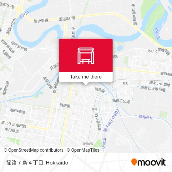 篠路７条４丁目 map