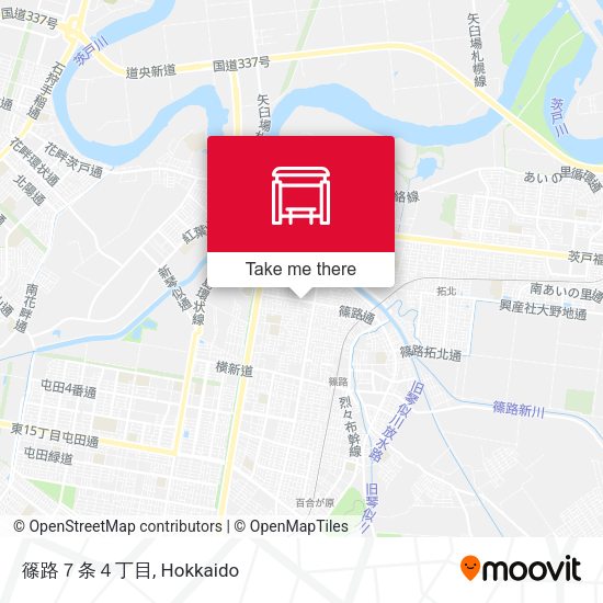 篠路７条４丁目 map