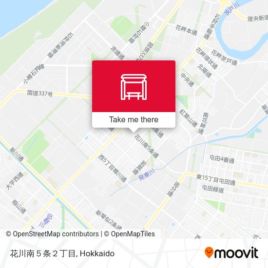 花川南５条２丁目 map