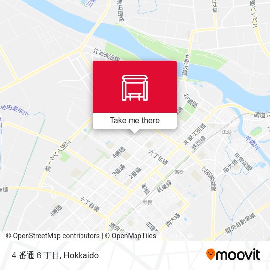 ４番通６丁目 map