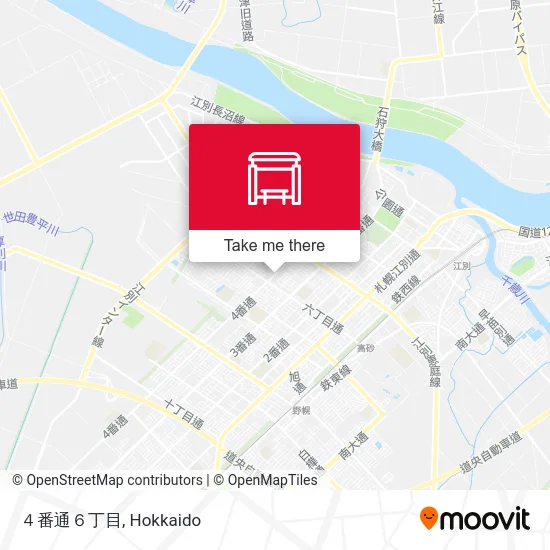 ４番通６丁目 map