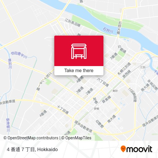 ４番通７丁目 map