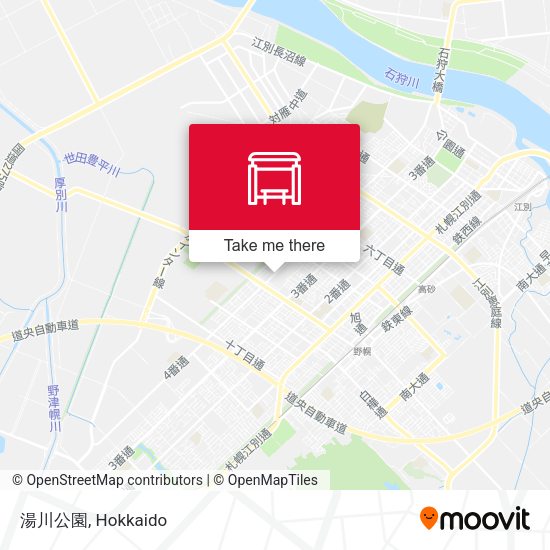 湯川公園 map