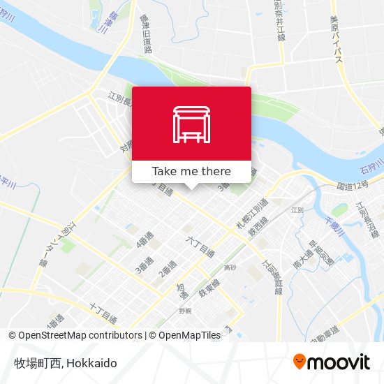 牧場町西 map