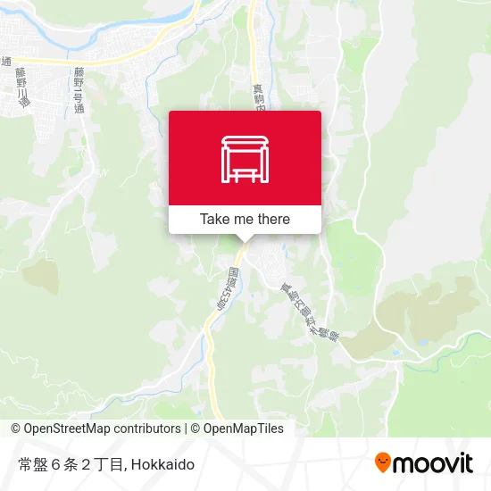 常盤６条２丁目 map