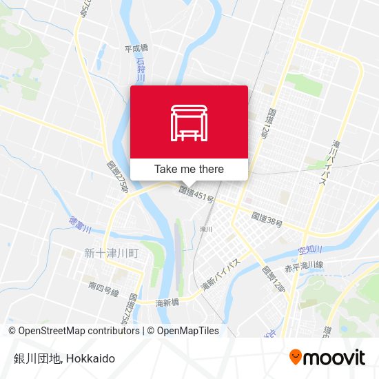 銀川団地 map