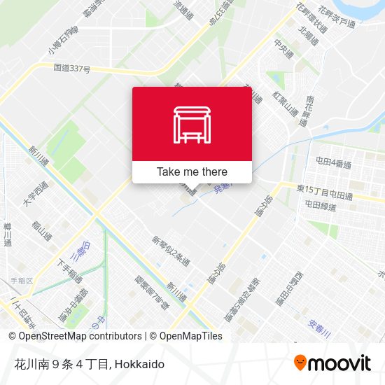 花川南９条４丁目 map