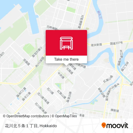 花川北５条１丁目 map