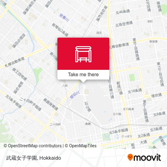 武蔵女子学園 map