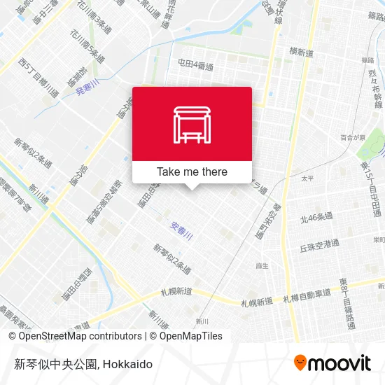 新琴似中央公園 map