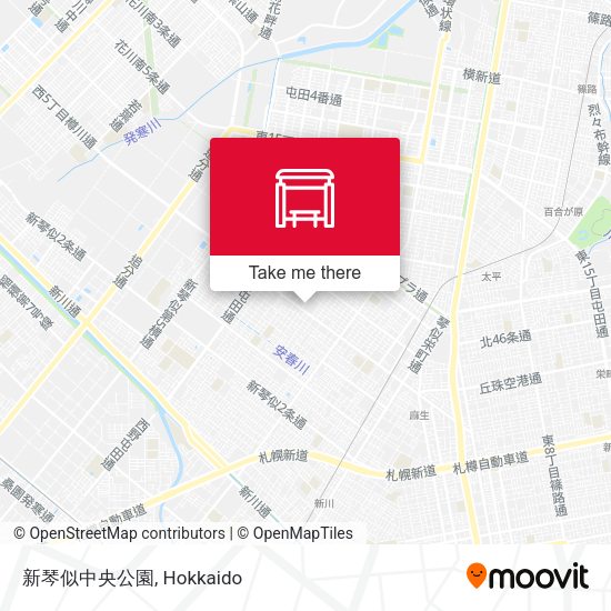 新琴似中央公園 map
